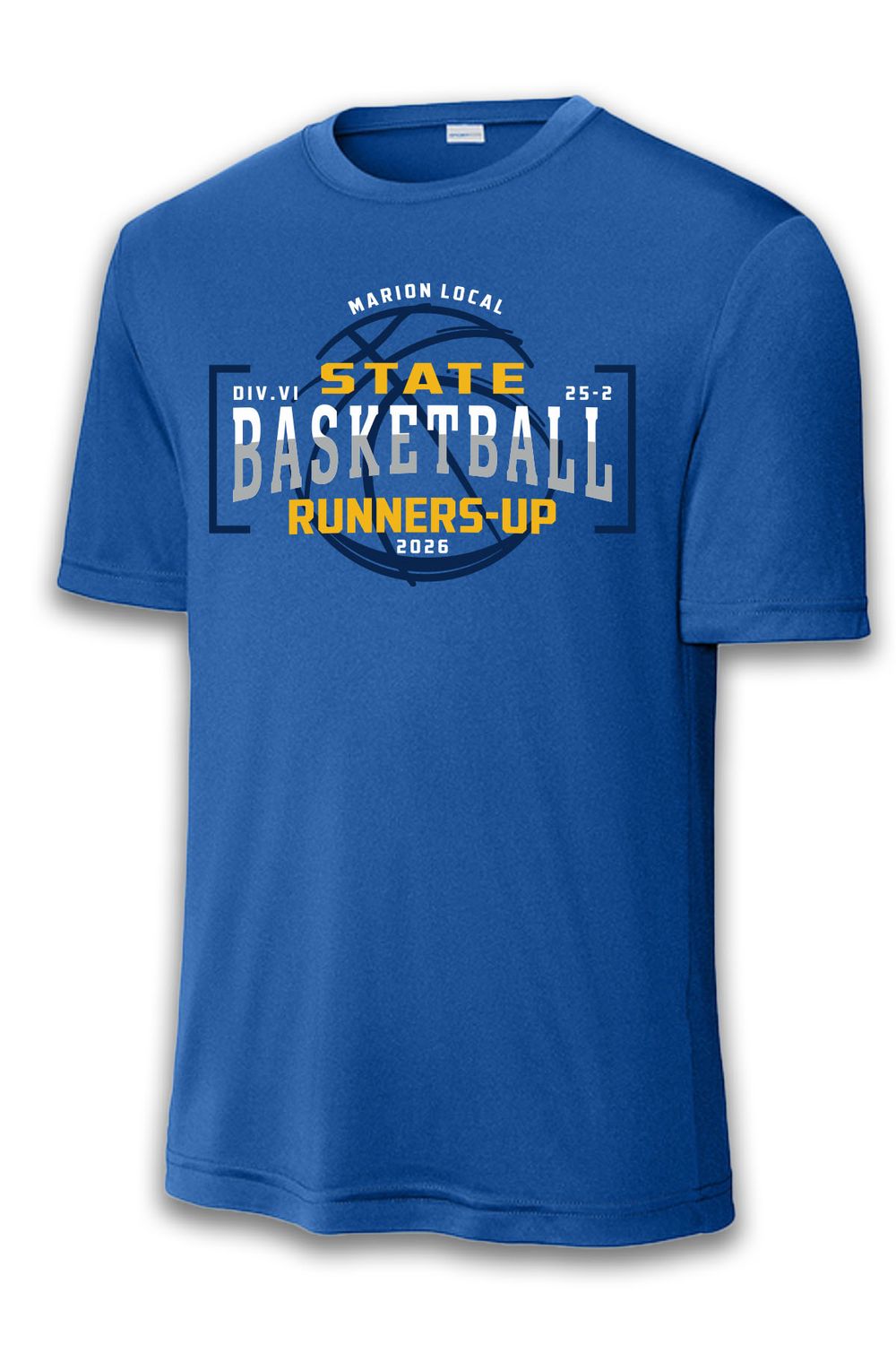 2026 Basketball - Performance T-Shirt - Royal