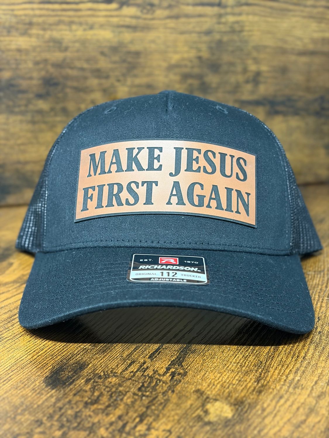 MJFA  - Snapback Trucker Cap - 112 - Black/ Black - OSFM