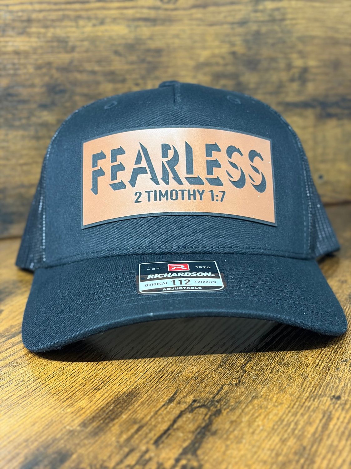 FEARLESS  - Snapback Trucker Cap - 112 - Black/ Black - OSFM