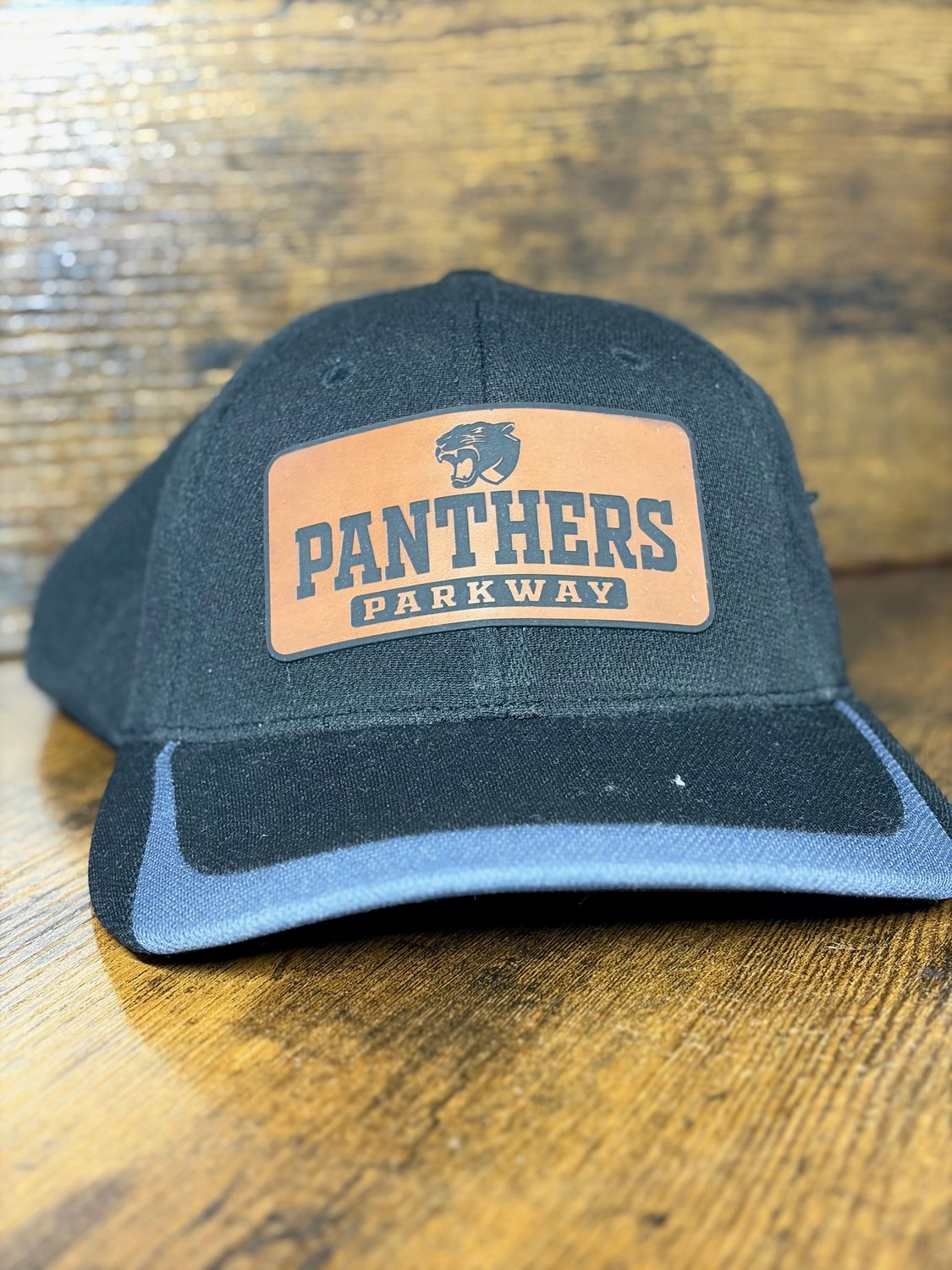 Sport-Tek® Pique Colorblock Cap. STC24 Black/ Graphite OSFA