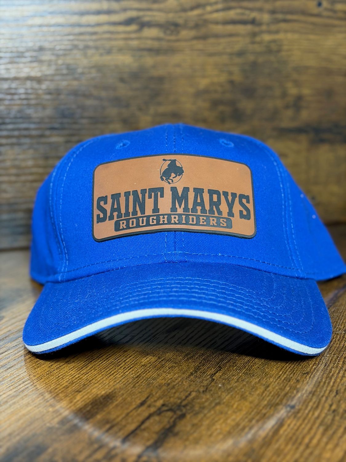 ST MARYS LEATHER - Otto 100% Cotton Adjustable Velcro - ROYAL