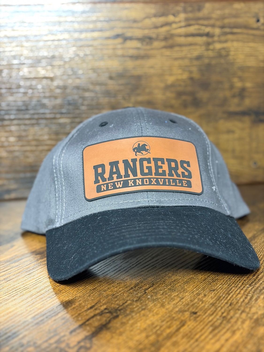 NEW KNOXVILLE LEATHER - Otto Adjustable Velcro - Black/Graphite