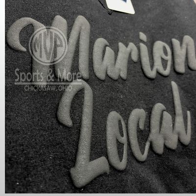 Blackout Puff - ML- Unisex Garment-Dyed Crewneck Sweatshirt - GDH400 - Black