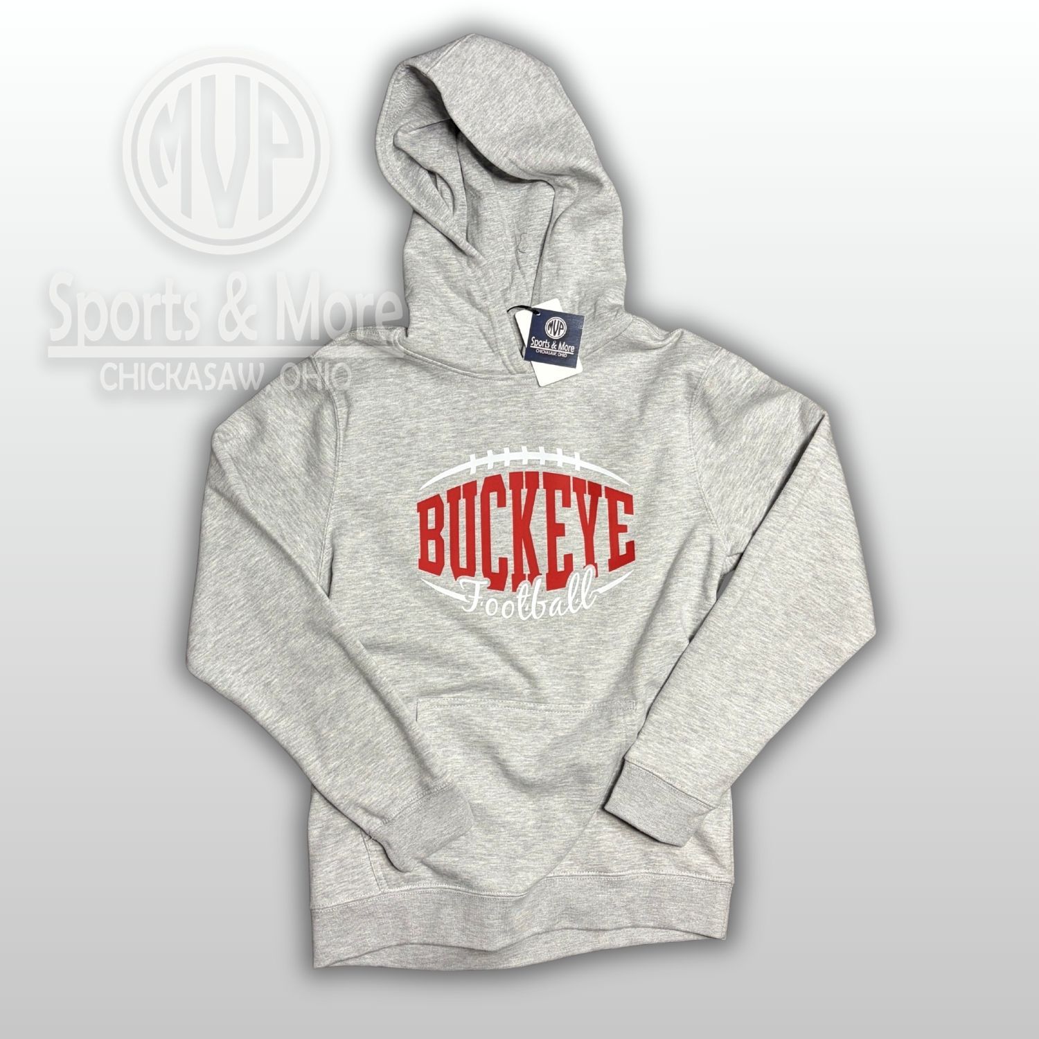 District® Youth V.I.T.Fleece Hoodie DT6100Y Light Heather Grey L