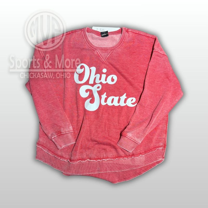 Burnout Campus Pullover - Dori - CARDINAL