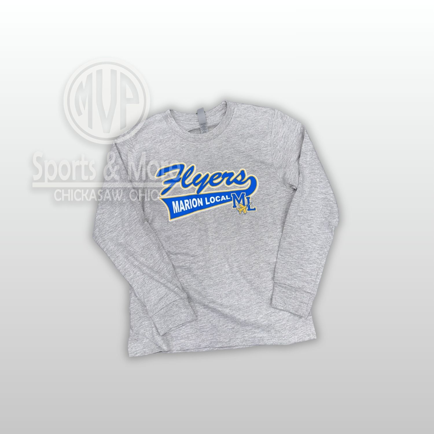 Next Level Apparel Youth Cotton Long Sleeve Tee-NL3311-Flyer Tail, Size: YOUTH XS