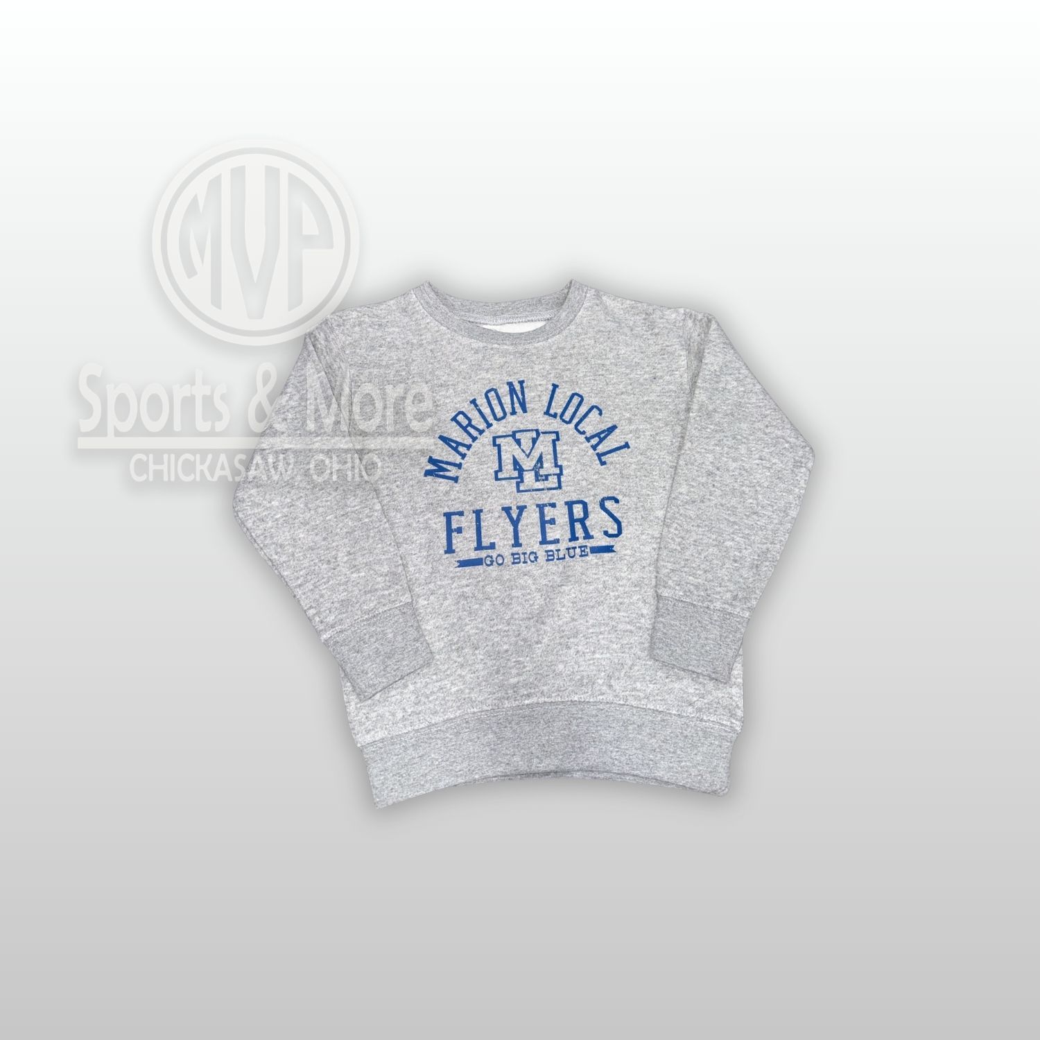 Toddler Fleece Crewneck Sweatshirt - 3317 - NATURAL HEATHER - ATHENS ML, Size: 2T