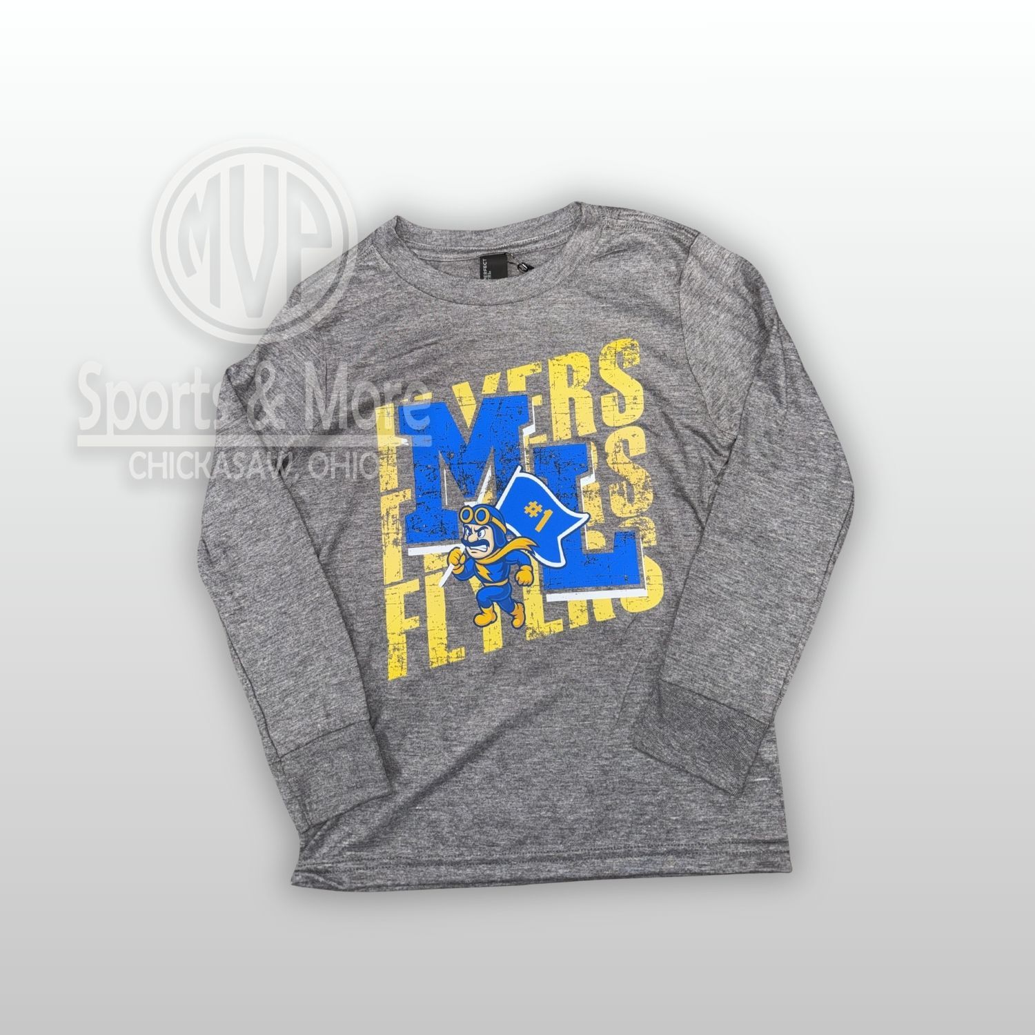 District Youth Perfect Tri Long Sleeve Tee DT132Y - THE PHILLY - ML, Size: YOUTH XS