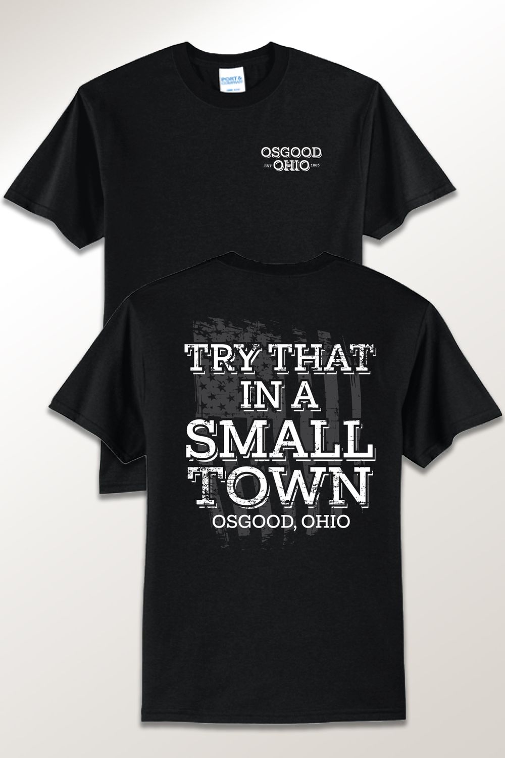 Try That in a Small Town  - Core Blend Tee - Black - OSFEST