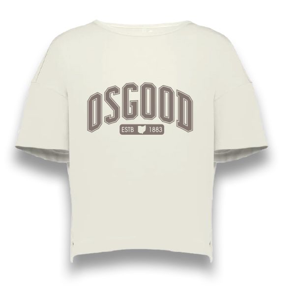 OSGOOD - EFFORTLESS TEE - 223391, Color: VANILLA, Size: LADIES XS