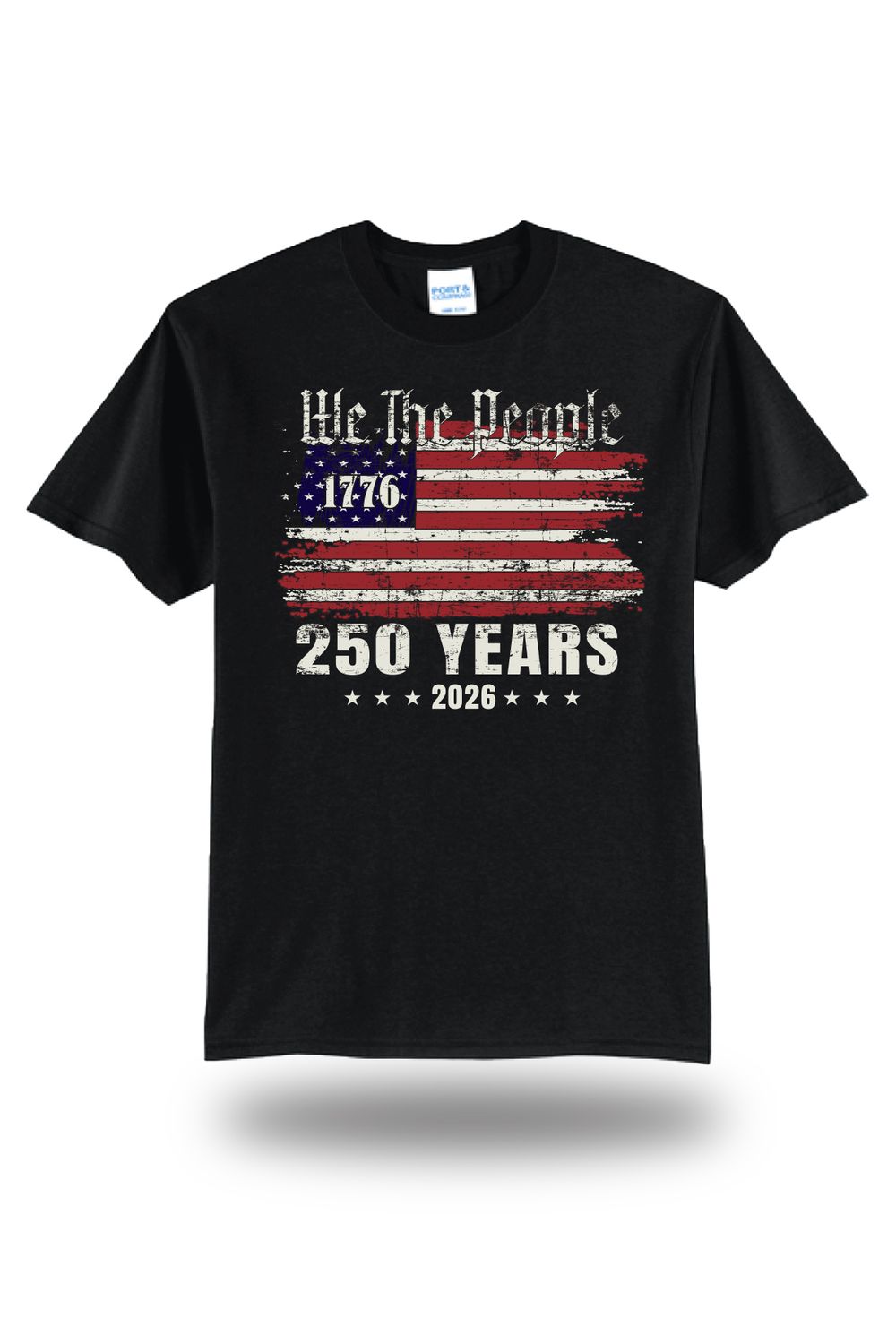 WE THE PEOPLE -  Essential Tee - Black