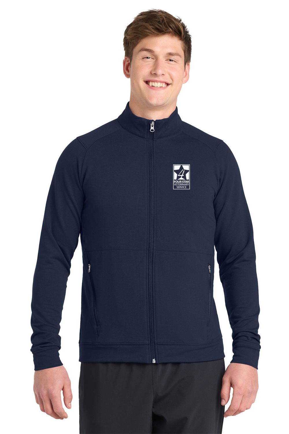 Sport-Tek Sport-Wick Flex Fleece Full-Zip ST560