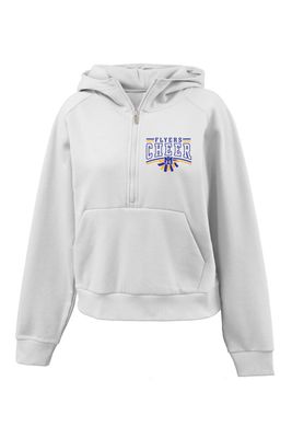 ML CHEER - Women's Half-Zip Hoodie - White - 8467
