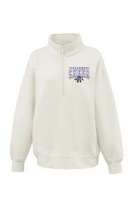 ML CHEER - Women's Oversized 1/4 Zip - 5485