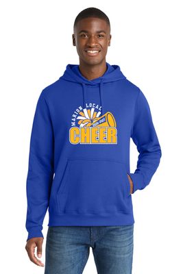 ML CHEER - Port &amp; Co Fan Hoodie - True Royal - PC850H