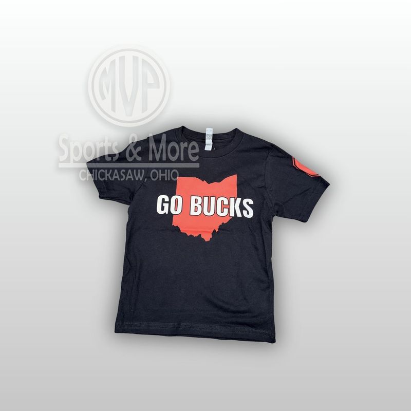 Youth Cotton T-Shirt - 3310 - Go Bucks