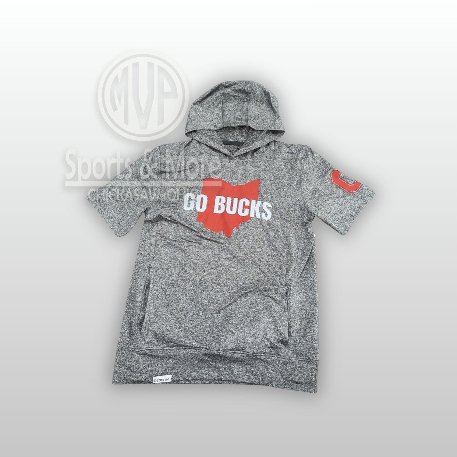 YOUTH VENTURA SOFT KNIT SHORT SLEEVE HOODIE - 222605 - Go Bucks