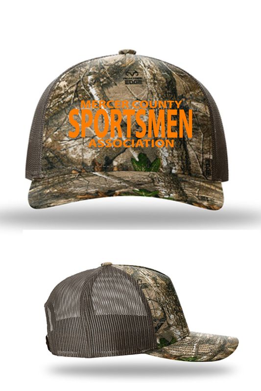 Richardson Printed Five-Panel Trucker - 112FPF - REALTREE EDGE BROWN