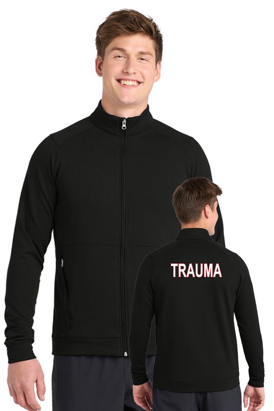 Sport-Tek Sport-Wick Flex Fleece Full-Zip. ST560 - BLK _Kettering Trauma