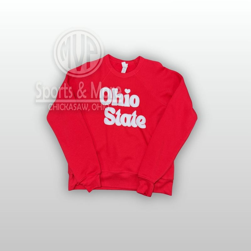 Youth Sponge Fleece Crewneck Sweatshirt - 3901Y - Heart Ohio