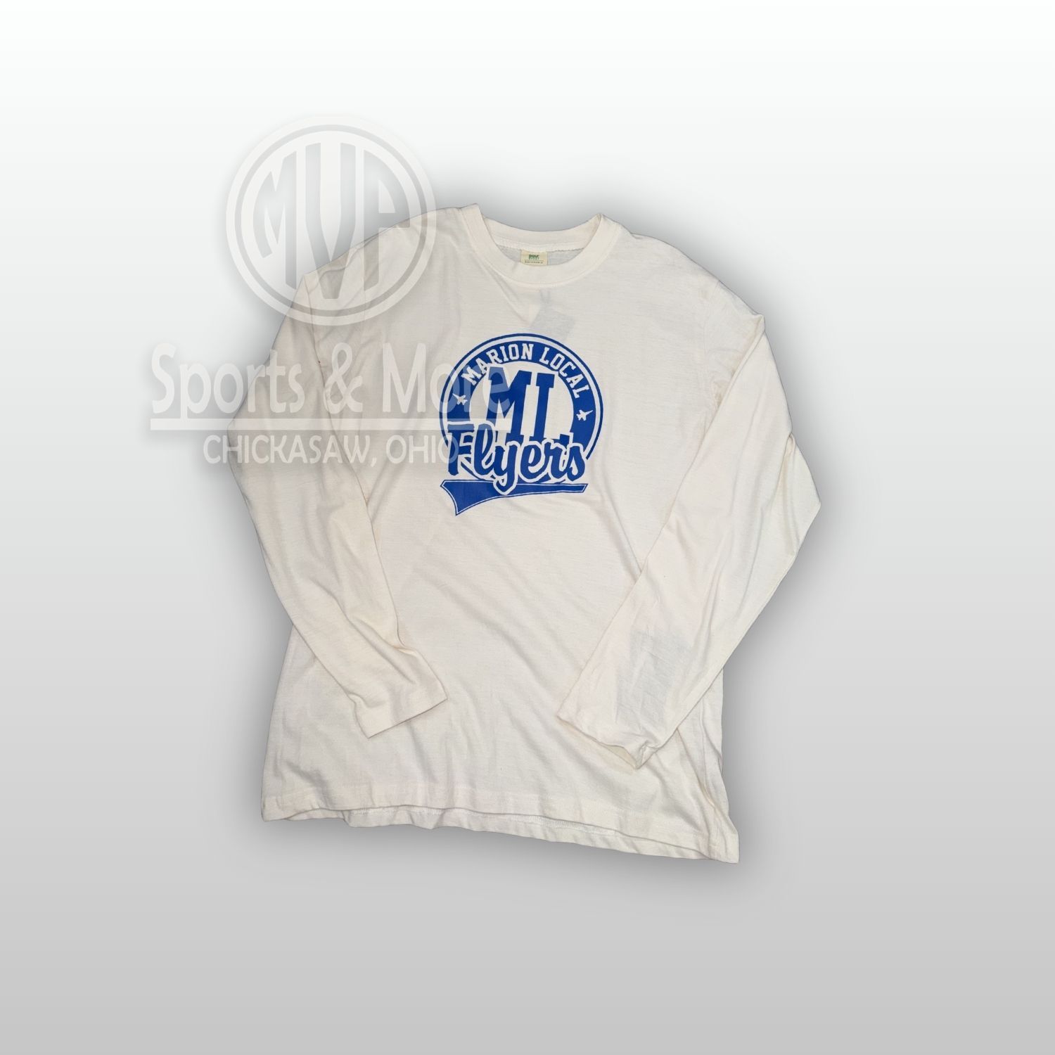 C/O 24405 Summit Sustainable Long Sleeve Tee (VINTAGE WHITE) - Circle Tail, Size: MEDIUM