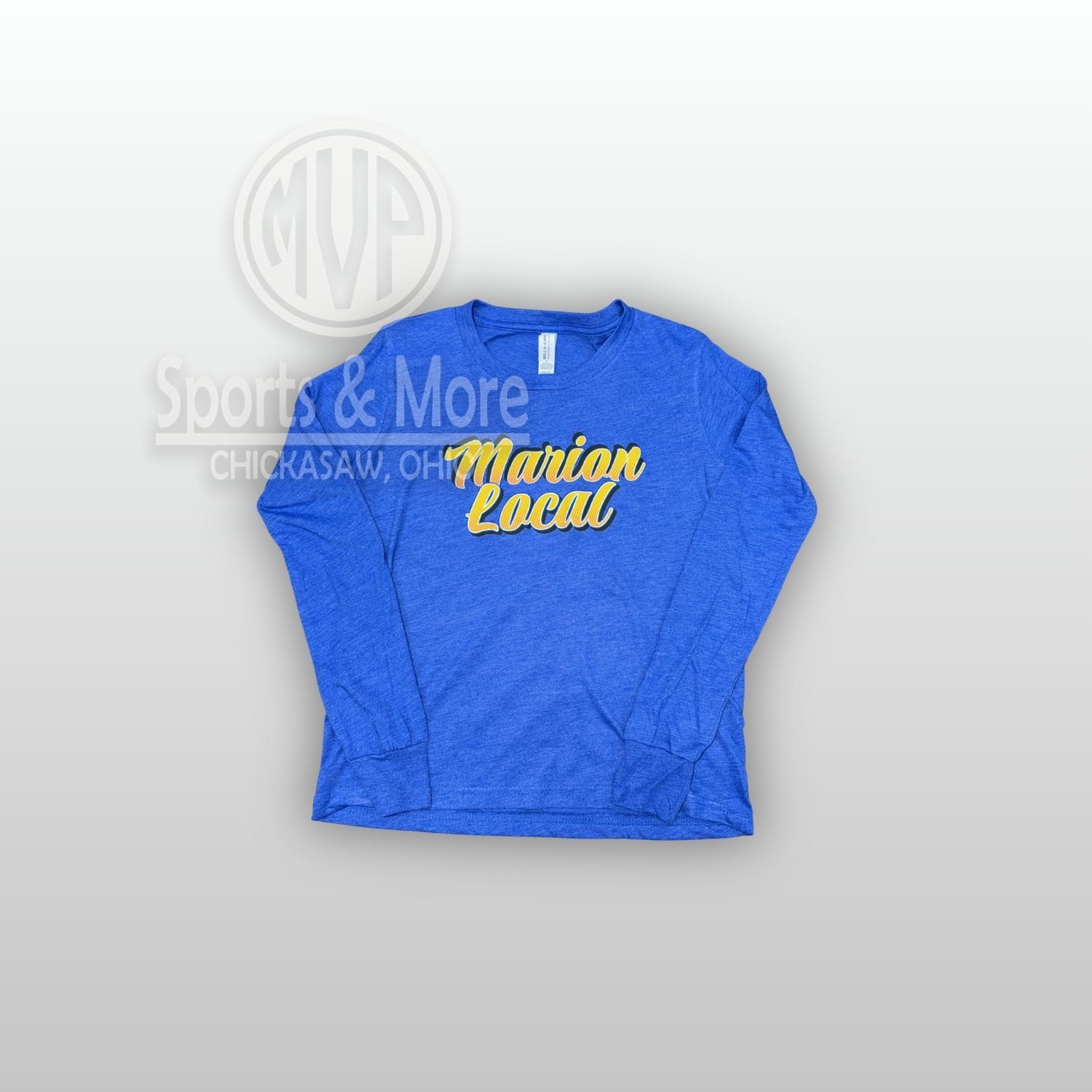 Youth Triblend Long Sleeve Tee - 3513Y - DOTTIE, Size: YOUTH SMALL
