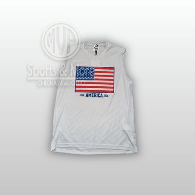 YOUTH C2 SLEEVELESS TEE - 523000 - FLAG
