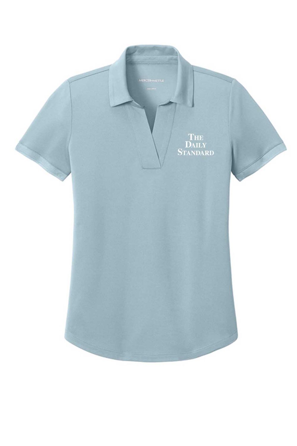 Daily Standard _ Mercer+Mettle Women's Everyday Performance Polo _ MM1031, Size: LADIES SMALL, Color: Celestial Blue