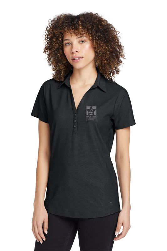 4 Star Vet _ OGIO Women's Onyx Polo _ LOG126
