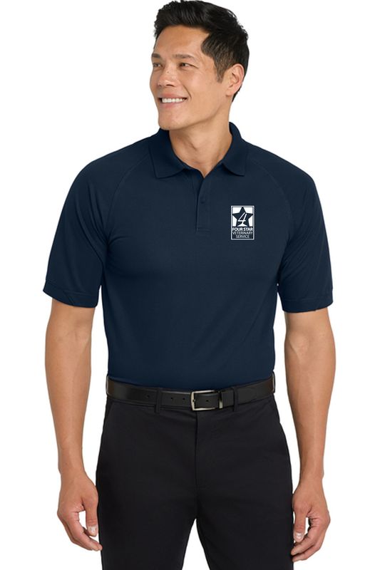 4 Star Vet _ Port Authority Dry Zone Ottoman Polo _ K525