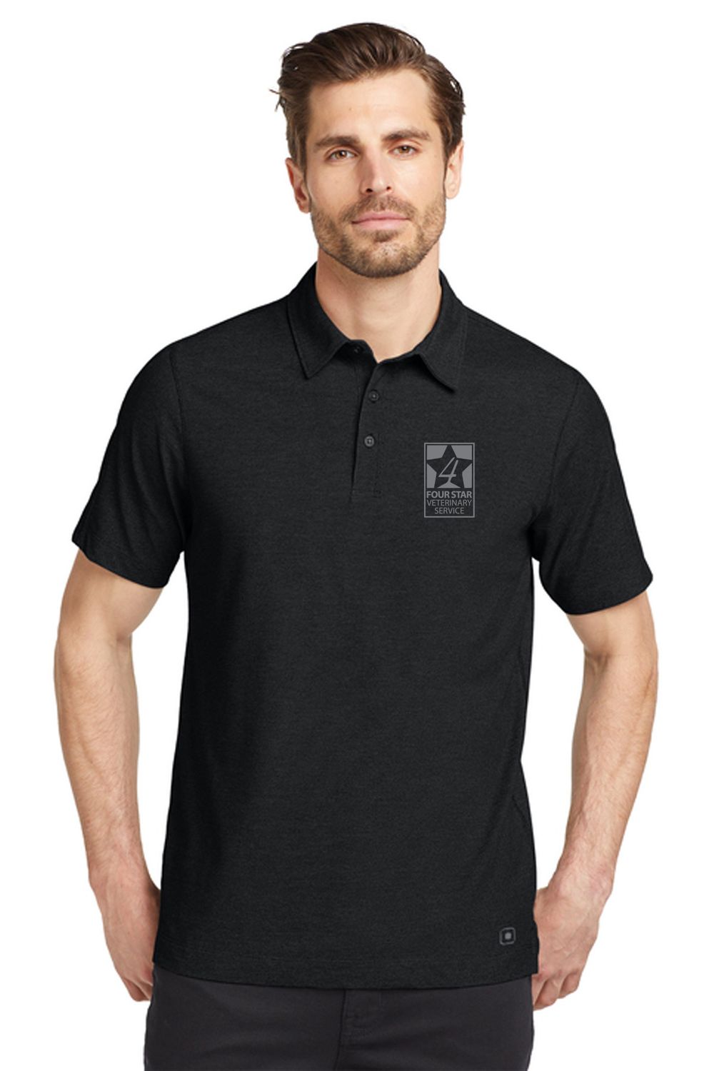4 Star Vet _ OGIO Onyx Polo _ OG126