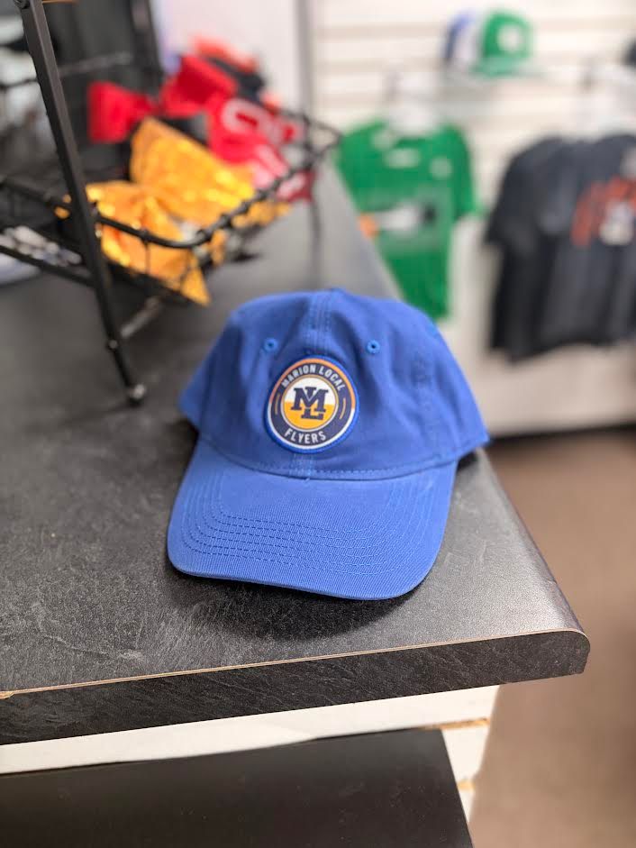 58179 Blue Circle in Circle Marion Local Hat