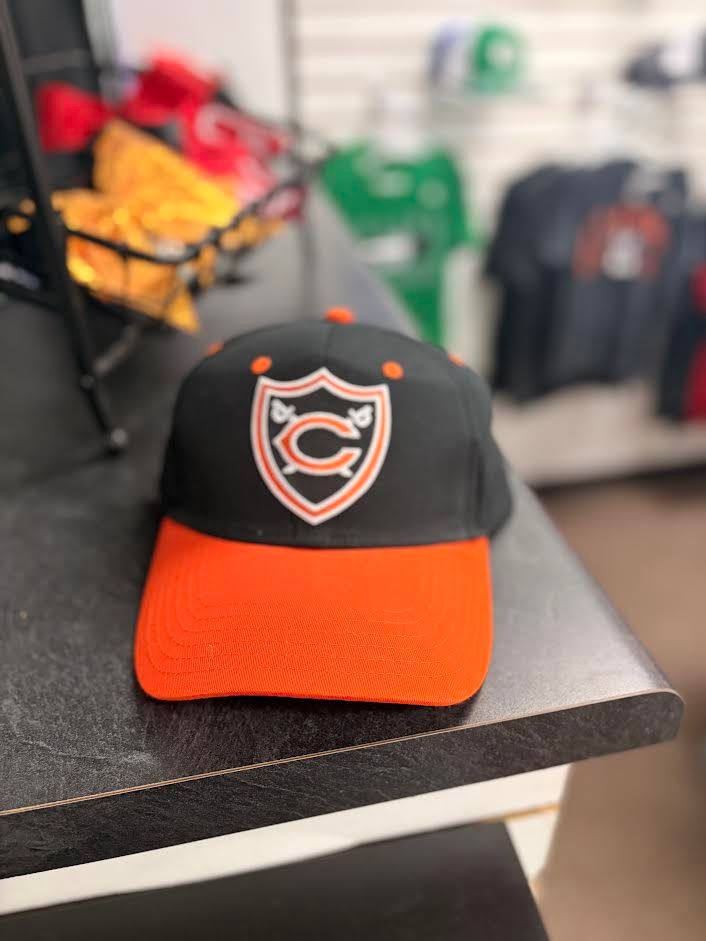 19-537 Orange and Black Coldwater Hat