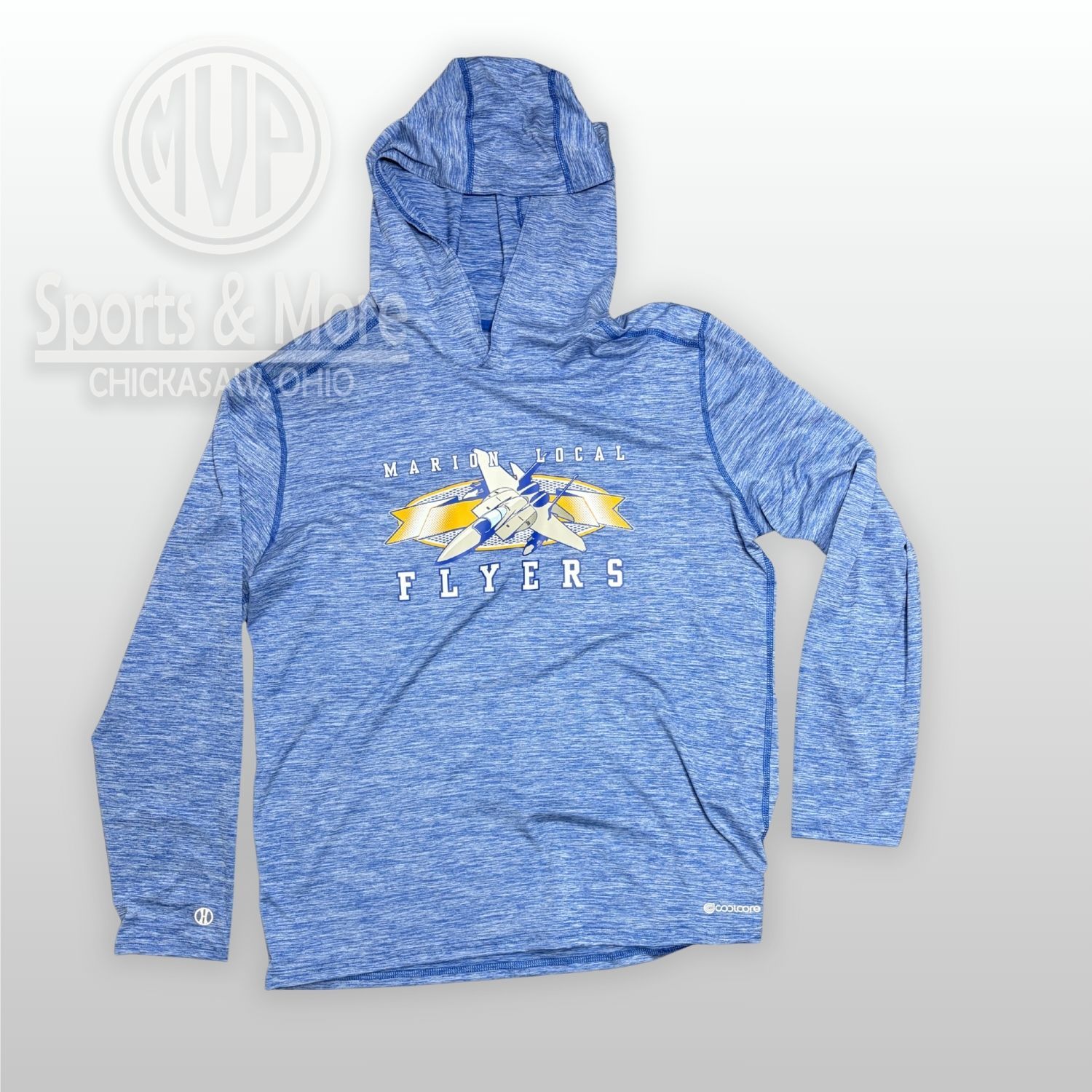C/O Electrify Hoodie Powered by Coolcore - 222589 - ML DESIGN, Size: LARGE