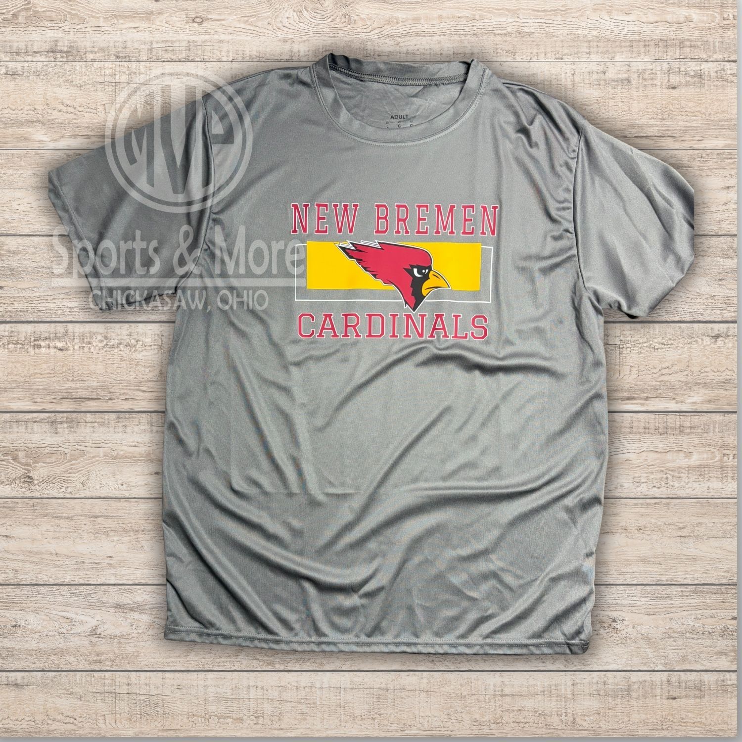 NexGen Wicking Tee -790 - IRON GREY - NB HURDLE