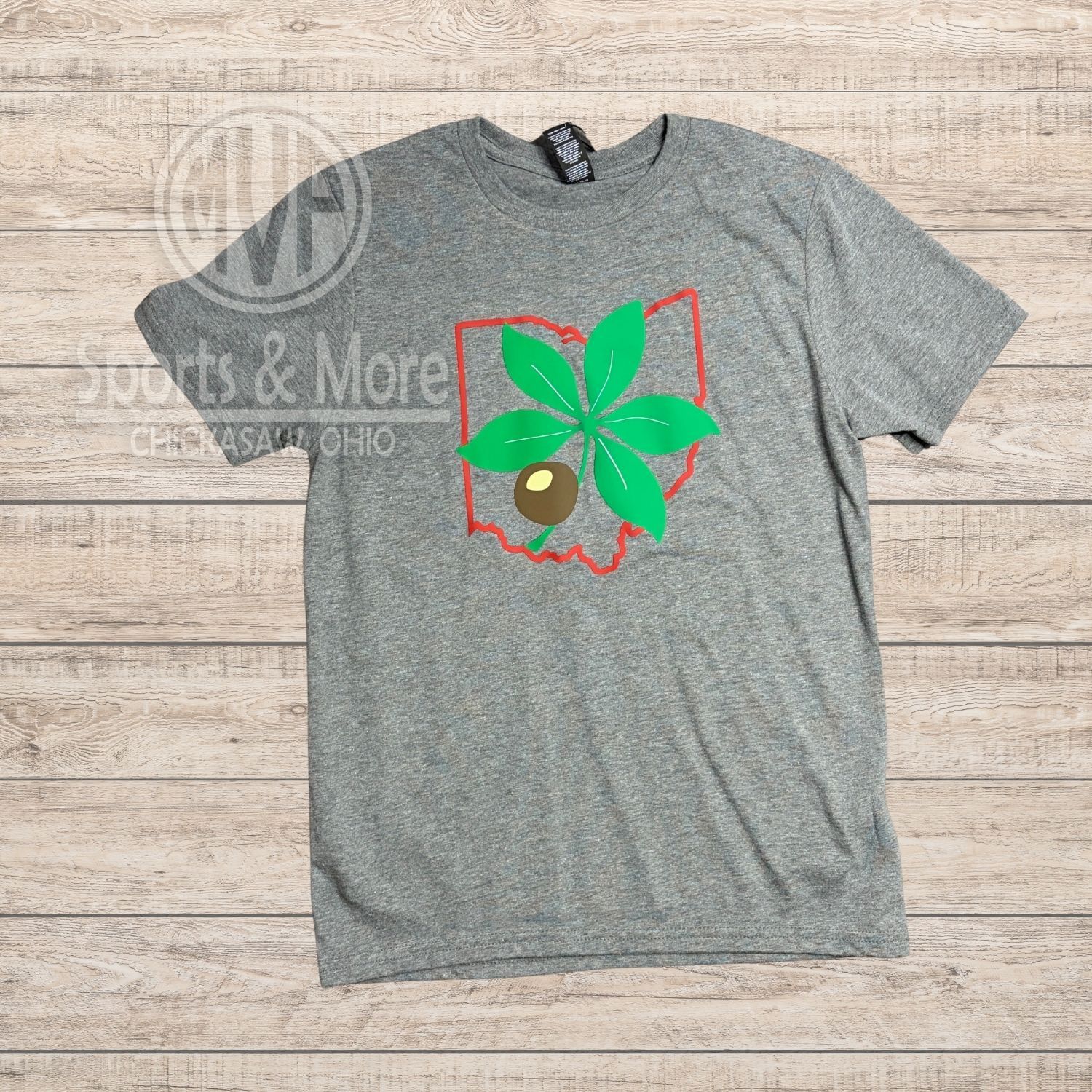 District Youth Very Important Tee-DT6000Y -GREY FROST - LEAF STATE- YOUTH  MEDIUM