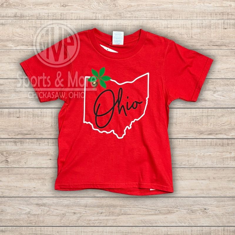 Port &amp; Company® Youth Fan Favorite Tee. PC450Y Bright Red XS