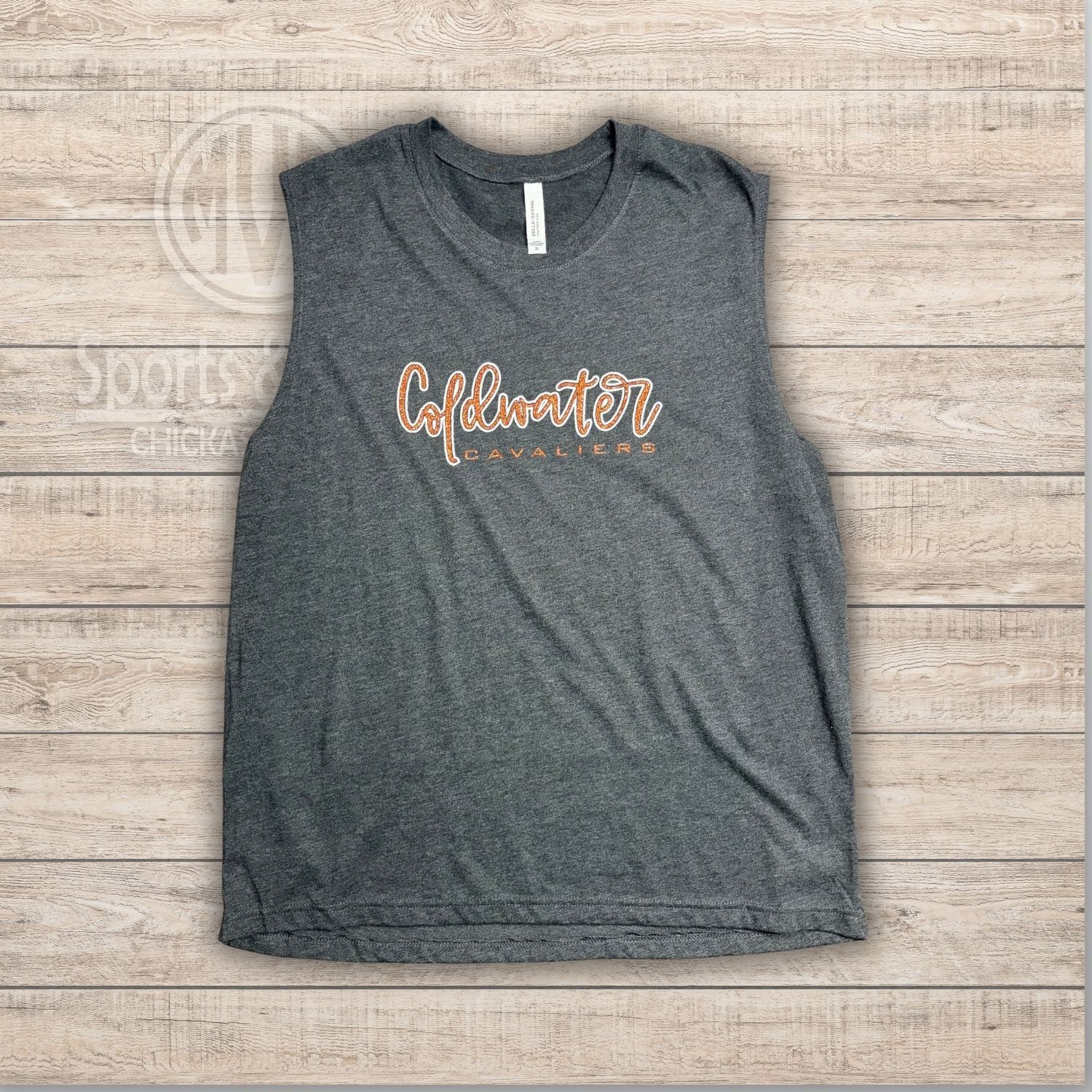 BELLA+CANVAS Sleeveless Tee - Coldwater Glitter - BC3483