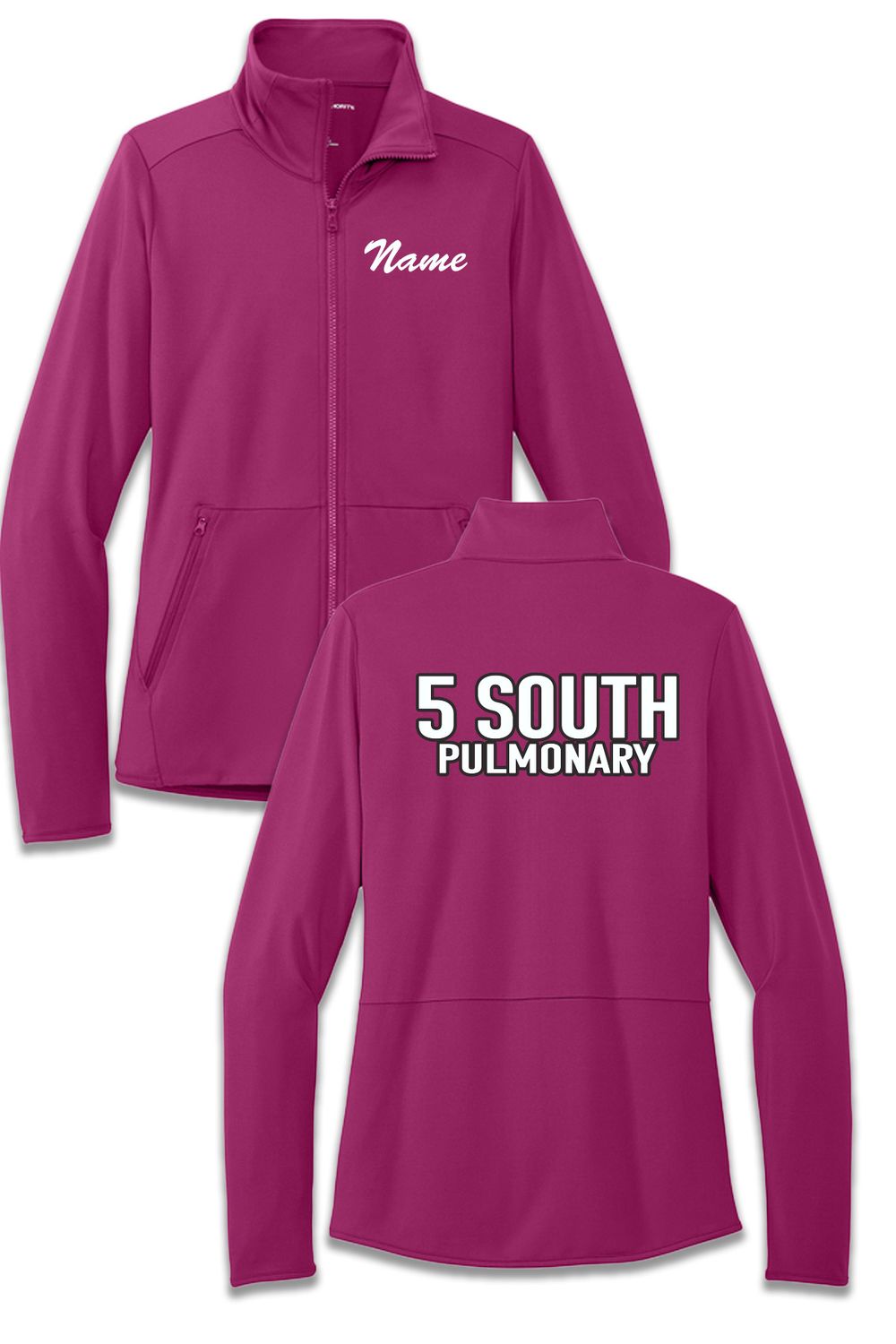 Kettering Pulmonary -Port Authority Women's Accord Stretch Fleece Full-Zip _ LK595