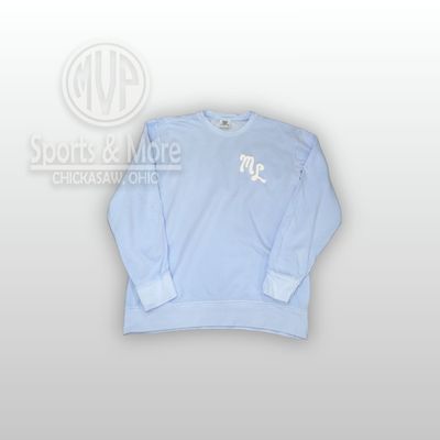 Comfort Colors Lightweight Crewneck Sweatshirt-1466-Autolova Puff