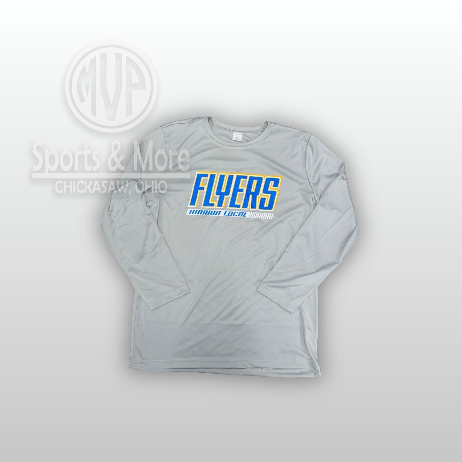 Sport-Tek Youth Long Sleeve PosiCharge Competitor Tee-YST350LS- SEGMENT LINES, Size: YOUTH XS