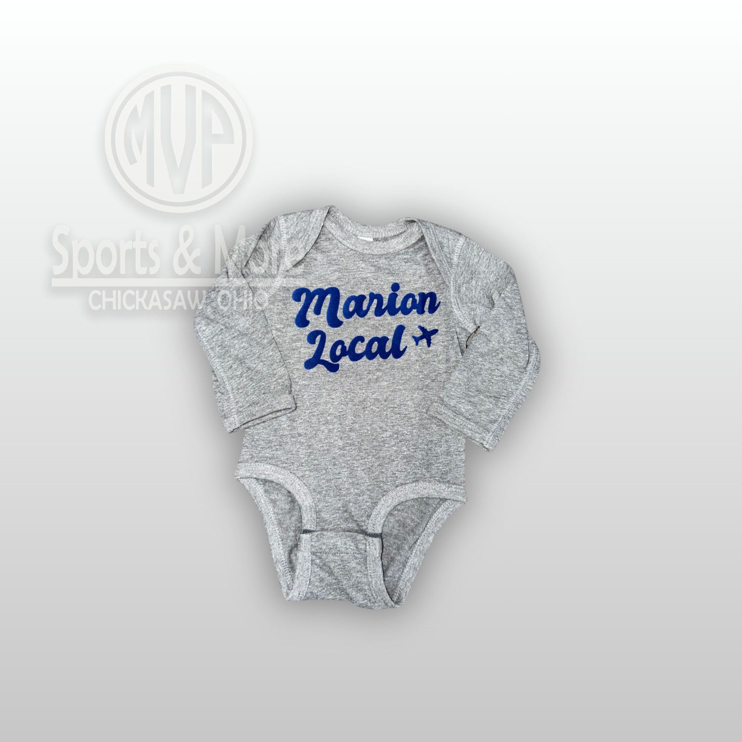 Rabbit Skins Infant Long Sleeve Jersey Bodysuit - RS4421 - felt plane, Size: NB