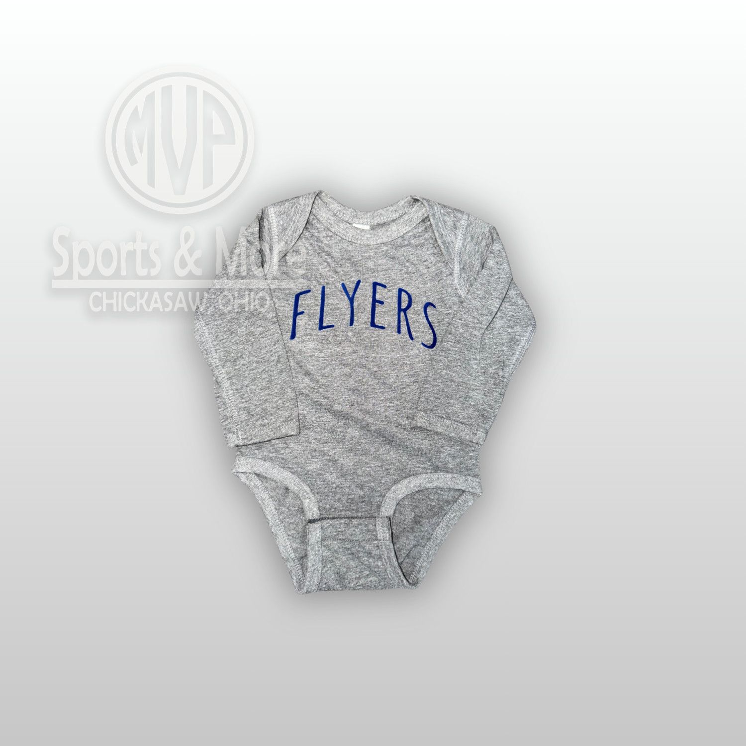 Rabbit Skins Infant Long Sleeve Jersey Bodysuit - RS4421 - Amatic Arch, Size: NB