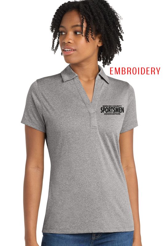 MCSA - Ladies Sport-Tek Heather Contender Polo - LST660