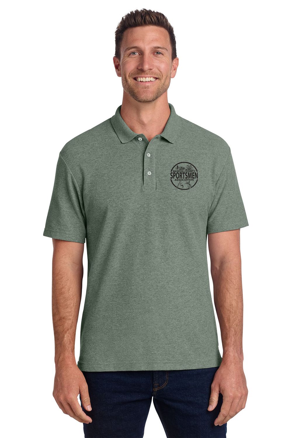 MSCA - Port Authority C-FREE Cotton Blend Pique Polo - K867