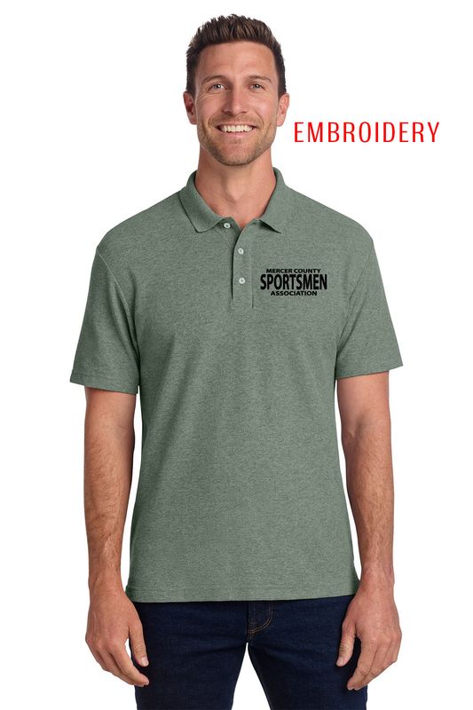 MSCA - Port Authority C-FREE Cotton Blend Pique Polo - K867