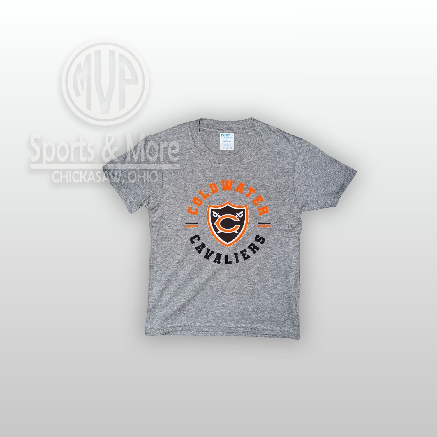 Port &amp; Co Youth Fan Favorite Blend Tee- PC455Y- Athens-CW, Size: YOUTH XS