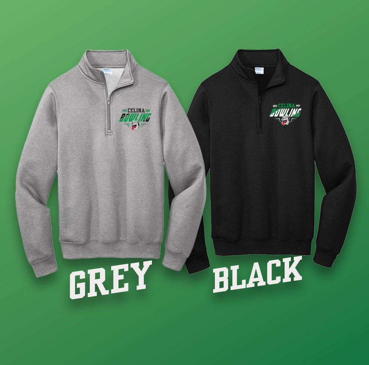 Quarter Zip _ Celina Bowling