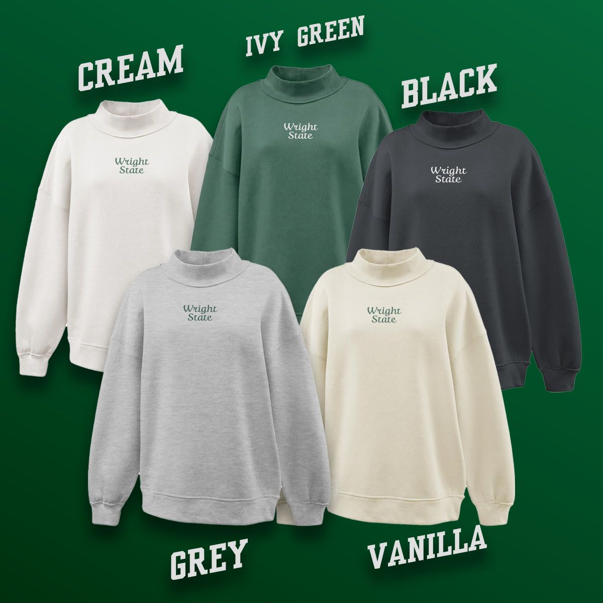Women's Relaxed Fit Mockneck _ 7187