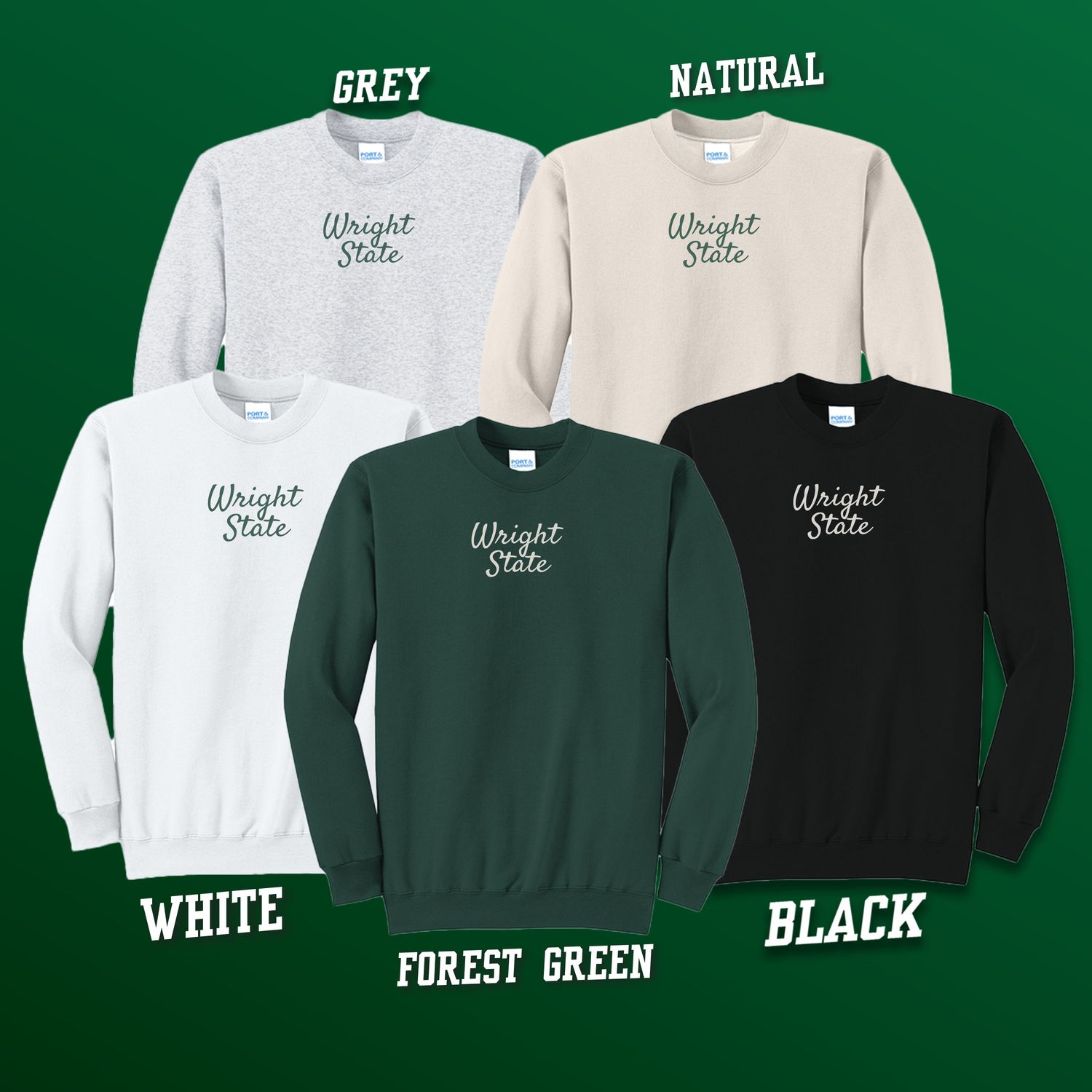 Core Fleece Crewneck Sweatshirt _ PC78 _ Wright State Nursing